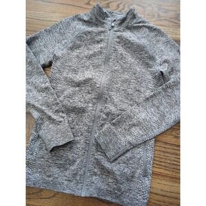 Figs Women's Gray Full-Zip Ski Jacket